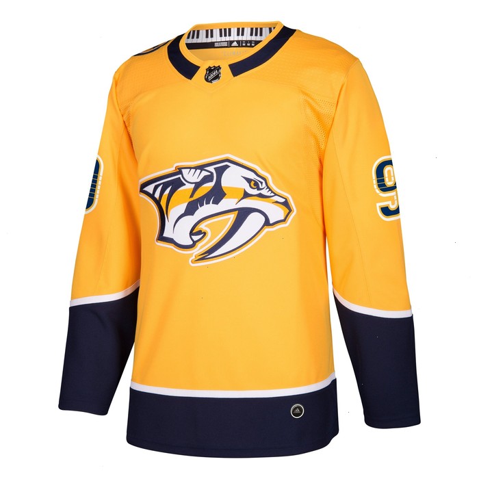 Filip Forsberg Nashville Predators adidas Authentic Player Jersey - Gold