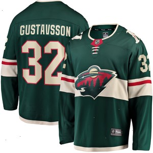 Filip Gustavsson Minnesota Wild Fanatics Branded Home Breakaway Player Jersey - Green