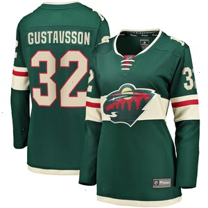 Filip Gustavsson Minnesota Wild Fanatics Branded Women's Home Breakaway Player Jersey - Green