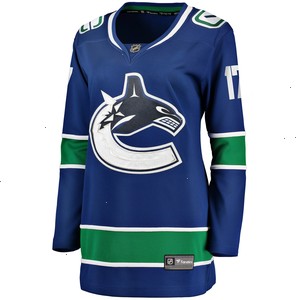 Filip Hronek Vancouver Canucks Women's Fanatics Branded Home Breakaway Jersey - Blue