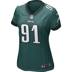 Fletcher Cox Philadelphia Eagles Nike Women's Game Jersey - Midnight Green