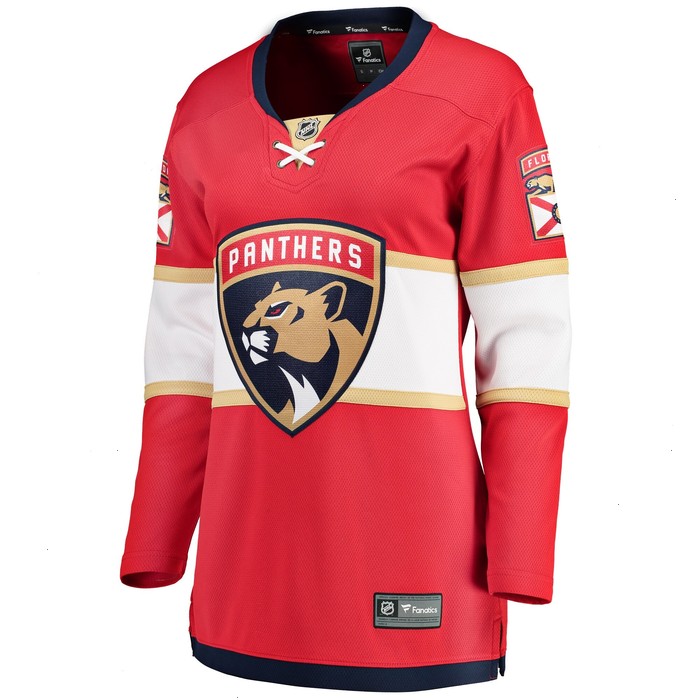 Florida Panthers Fanatics Branded Women's Breakaway Home Jersey - Red