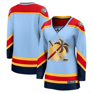 Florida Panthers Fanatics Branded Women's Special Edition 2.0 Breakaway Blank Jersey - Light Blue