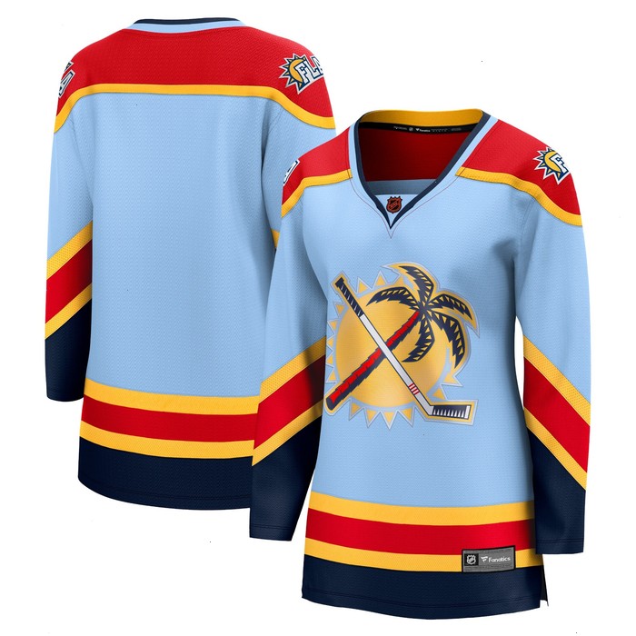 Florida Panthers Fanatics Branded Women's Special Edition 2.0 Breakaway Blank Jersey - Light Blue