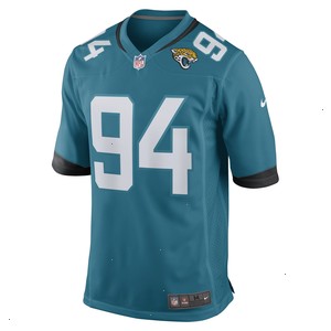 Folorunso Fatukasi Jacksonville Jaguars Nike Game Player Jersey - Teal