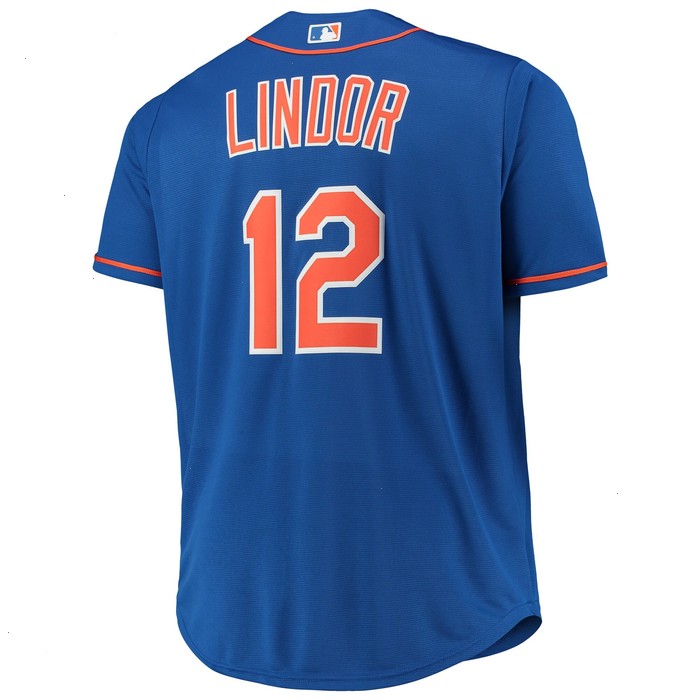 Francisco Lindor New York Mets Big & Tall Replica Player Jersey - Royal