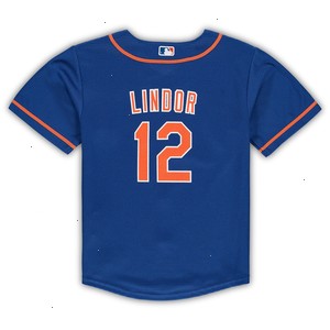 Francisco Lindor New York Mets Nike Toddler Alternate Replica Player Jersey - Royal