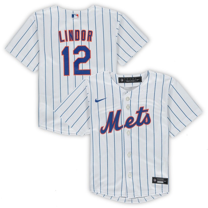 Francisco Lindor New York Mets Nike Toddler Replica Player Jersey - White