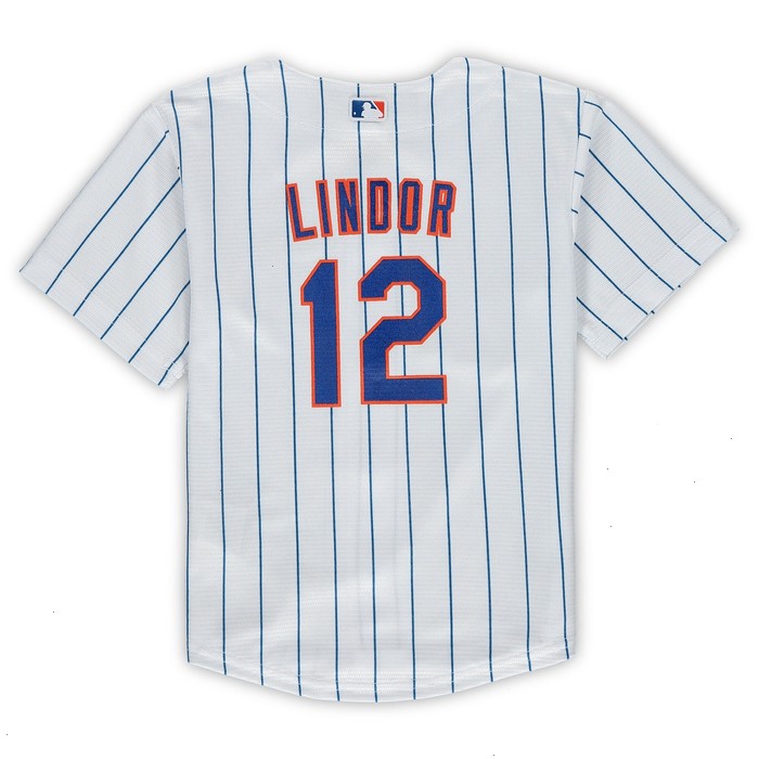 Francisco Lindor New York Mets Nike Toddler Replica Player Jersey - White