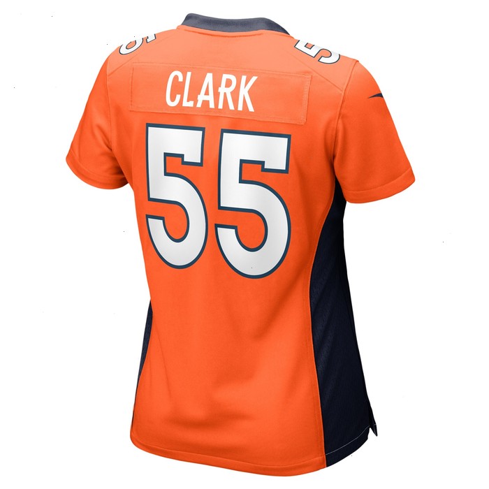 Frank Clark Denver Broncos Nike Women's Team Game Jersey - Orange