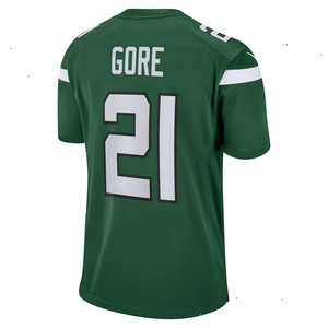 Frank Gore New York Jets Nike Team Game Jersey - Gotham Green