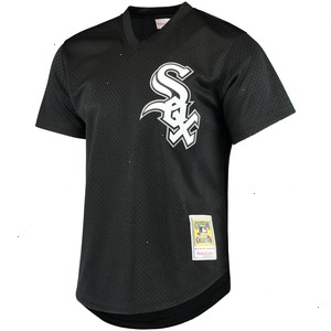 Frank Thomas Chicago White Sox Mitchell & Ness Cooperstown Mesh Batting Practice Jersey - Black