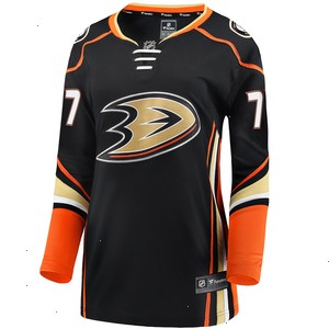 Frank Vatrano Anaheim Ducks Fanatics Branded Women's Home Breakaway Player Jersey - Black