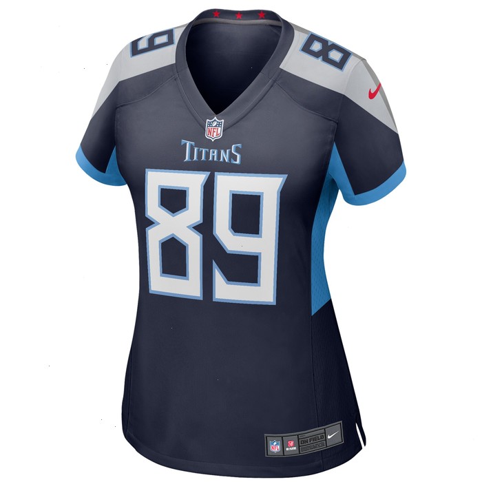 Frank Wycheck Tennessee Titans Nike Women's Game Retired Player Jersey - Navy