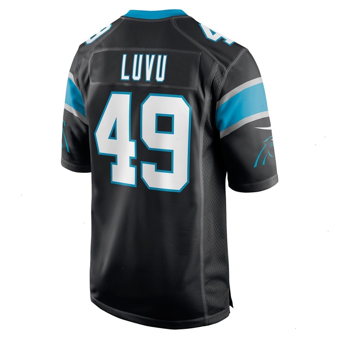 Frankie Luvu Carolina Panthers Nike Game Jersey - Black