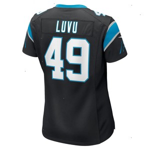 Frankie Luvu Carolina Panthers Nike Women's Game Jersey - Black