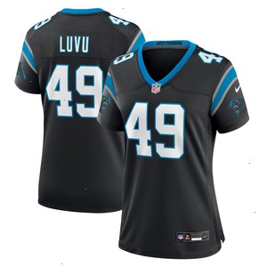 Frankie Luvu Carolina Panthers Nike Women's Team Game Jersey - Black