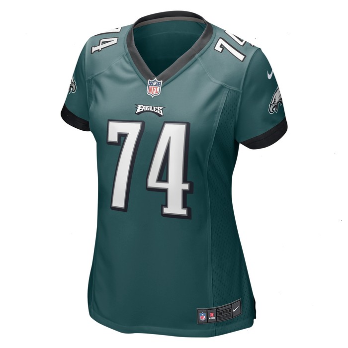 Fred Johnson Philadelphia Eagles Nike Women's Team Game Jersey - Midnight Green