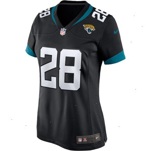 Fred Taylor Jacksonville Jaguars Nike Women's Game Retired Player Jersey - Black