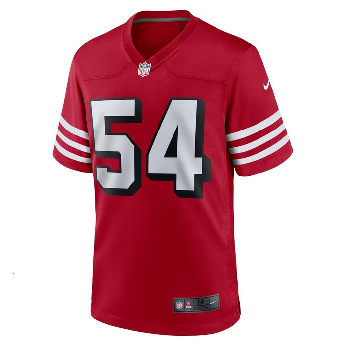 Fred Warner San Francisco 49ers Nike Alternate Game Jersey - Scarlet