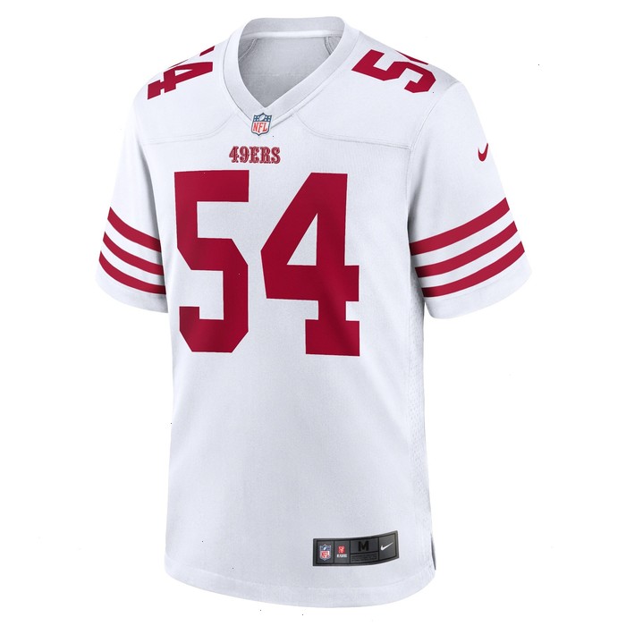 Fred Warner San Francisco 49ers Nike Player Game Jersey - White