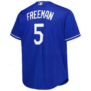 Freddie Freeman Los Angeles Dodgers Big & Tall Replica Player Jersey - Royal