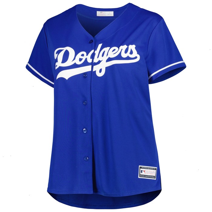 Freddie Freeman Los Angeles Dodgers Women's Plus Size Replica Player Jersey - Royal