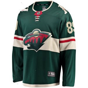 Frederick Gaudreau Minnesota Wild Fanatics Branded Home Breakaway Player Jersey - Green