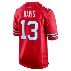 Gabe Davis Buffalo Bills Nike Alternate Game Jersey - Red