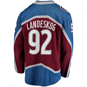 Gabriel Landeskog Colorado Avalanche Fanatics Branded Breakaway Player Jersey - Burgundy