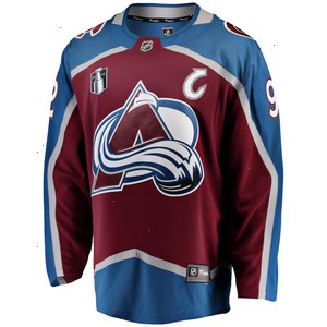 Gabriel Landeskog Colorado Avalanche Fanatics Branded Home 2022 Stanley Cup Final Breakaway Player Jersey - Burgundy