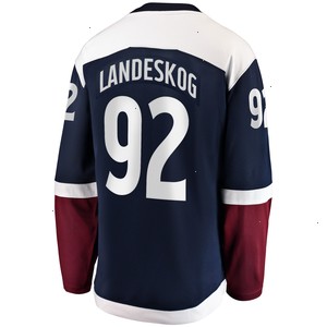 Gabriel Landeskog Colorado Avalanche Fanatics Branded Premier Breakaway Player Jersey - Navy