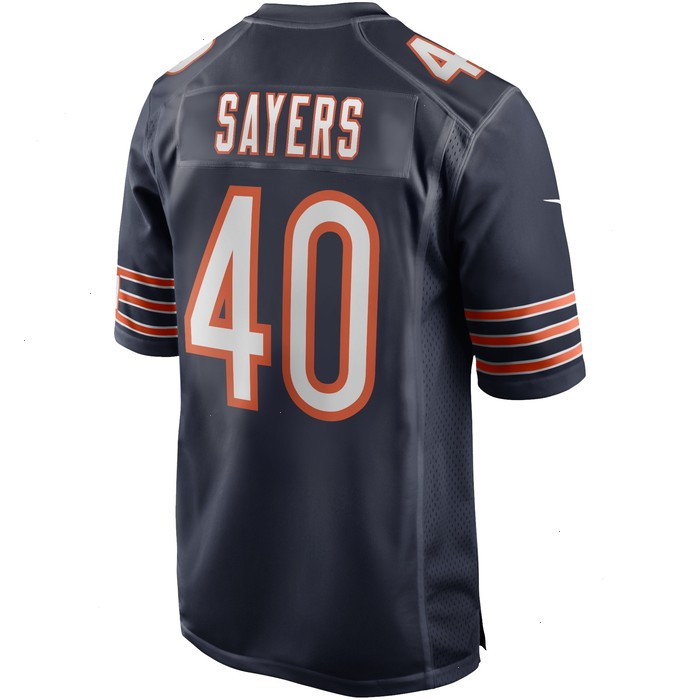 Gale Sayers Chicago Bears Nike Game Retired Player Jersey - Navy