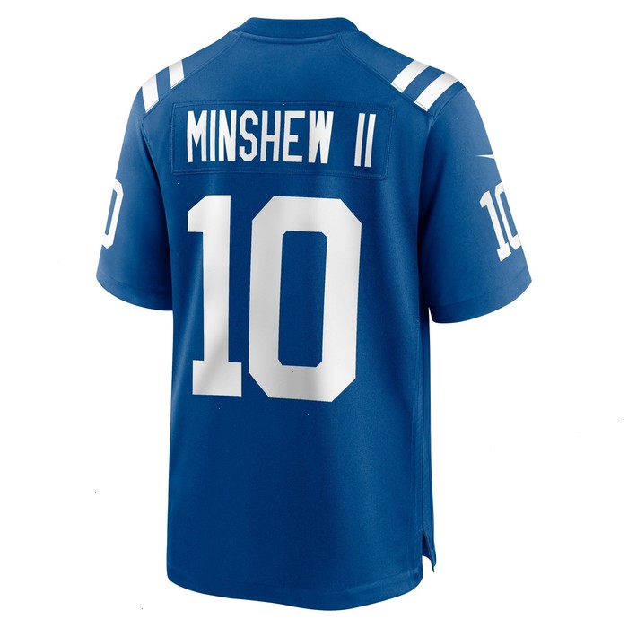 Gardner Minshew II Indianapolis Colts Nike Game Jersey - Royal