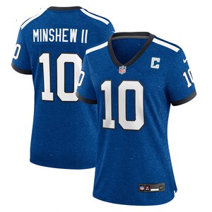 Gardner Minshew Indianapolis Colts Nike Women's Indiana Nights Alternate Game Jersey - Royal