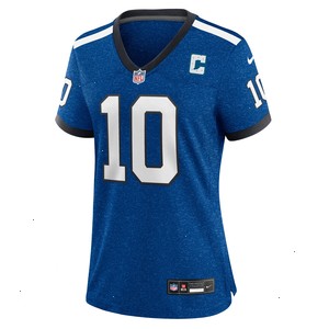 Gardner Minshew Indianapolis Colts Nike Women's Indiana Nights Alternate Game Jersey - Royal