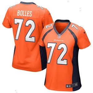 Garett Bolles Denver Broncos Nike Women's Game Jersey - Orange