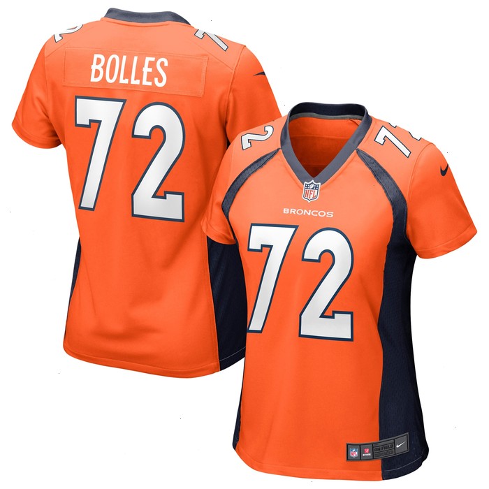 Garett Bolles Denver Broncos Nike Women's Game Jersey - Orange