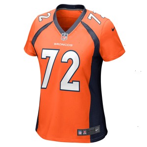 Garett Bolles Denver Broncos Nike Women's Game Jersey - Orange