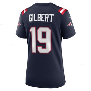 Garrett Gilbert New England Patriots Nike Women's Home Game Player Jersey - Navy