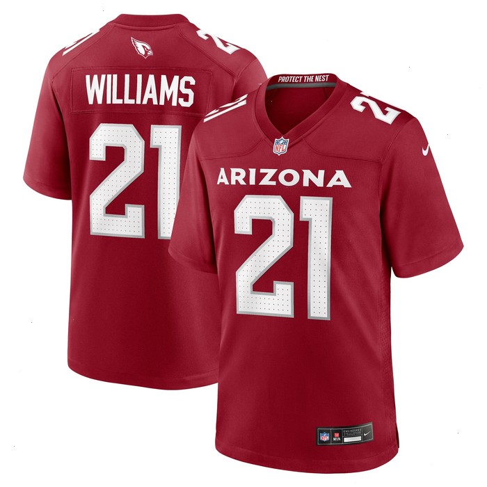 Garrett Williams Arizona Cardinals Nike Game Jersey - Cardinal