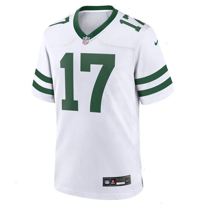 Garrett Wilson New York Jets Nike Legacy Player Game Jersey - White