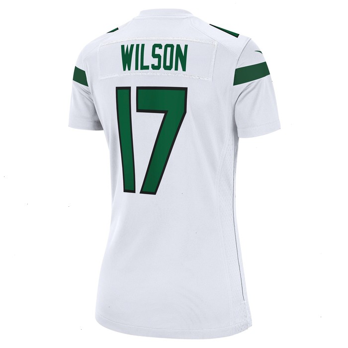 Garrett Wilson New York Jets Nike Women's Game Player Jersey - White