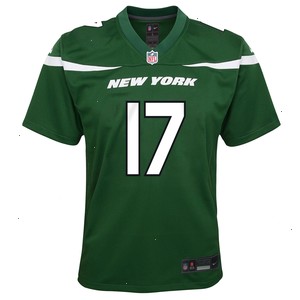 Garrett Wilson New York Jets Nike Youth Game Jersey - Green