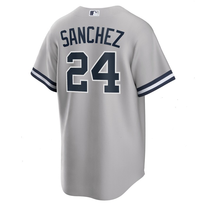 Gary Sanchez New York Yankees Nike Road Replica Player Name Jersey - Gray