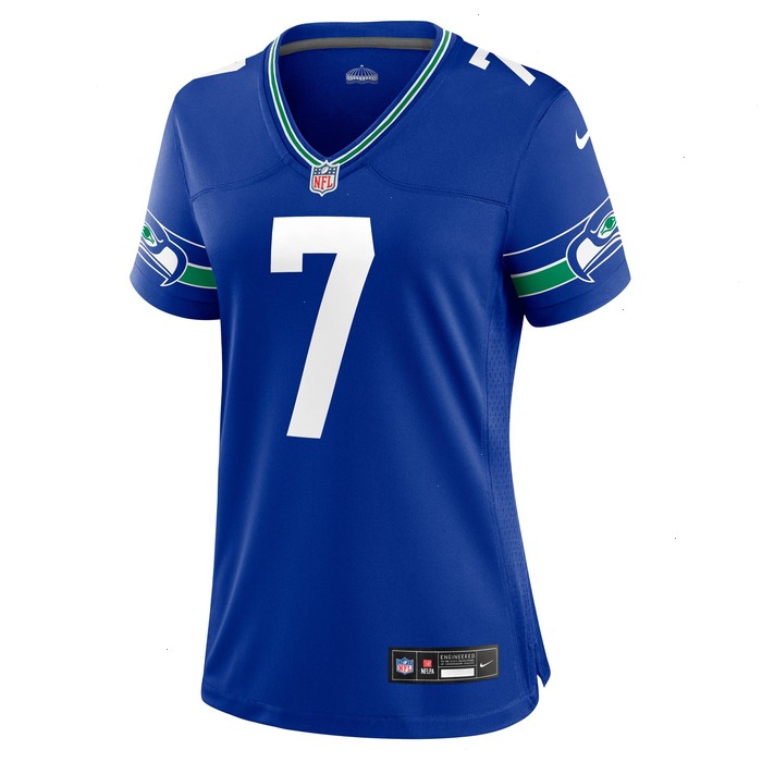 Geno Smith Seattle Seahawks Nike Women's Player Jersey - Royal