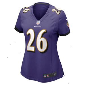 Geno Stone Baltimore Ravens Nike Women's Game Jersey - Purple