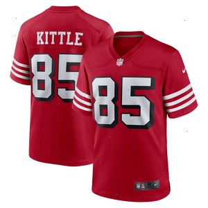 George Kittle San Francisco 49ers Nike Alternate Game Jersey - Scarlet