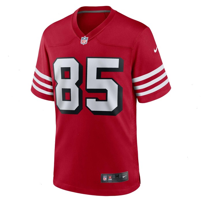 George Kittle San Francisco 49ers Nike Alternate Game Jersey - Scarlet