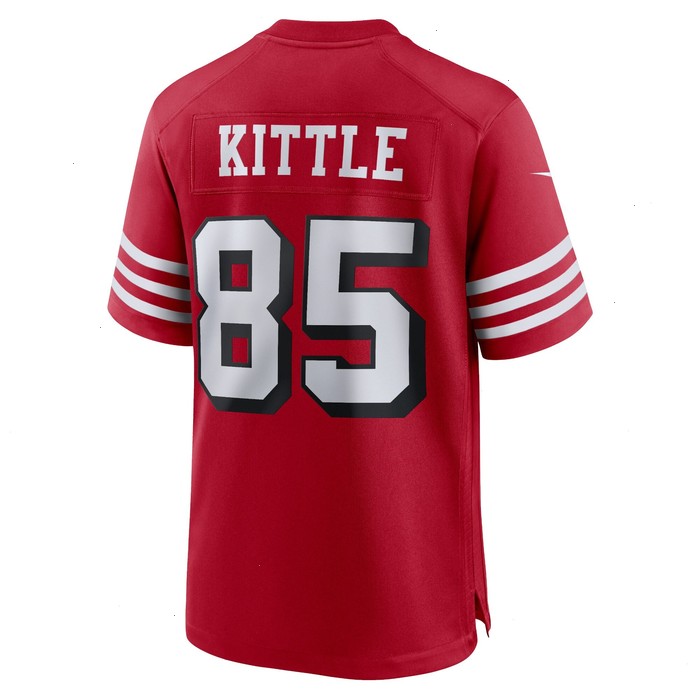 George Kittle San Francisco 49ers Nike Alternate Game Player Jersey - Scarlet